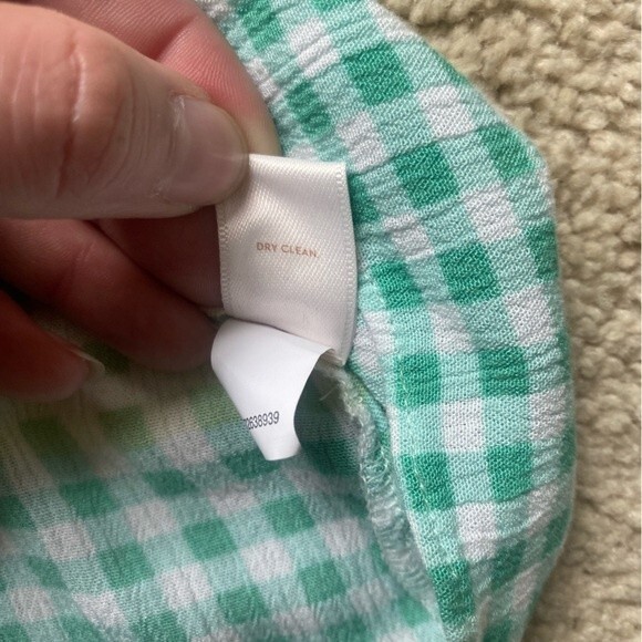 LC Lauren Conrad Checked Print Tank with Tassels - Picture 6 of 7